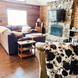 Smores Amore - Rustic Living Room